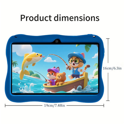 Kids Tablet 7 Inch with Android 14, 4GB RAM, 128GB Built-In Storage, WiFi 5 and Dual Cameras