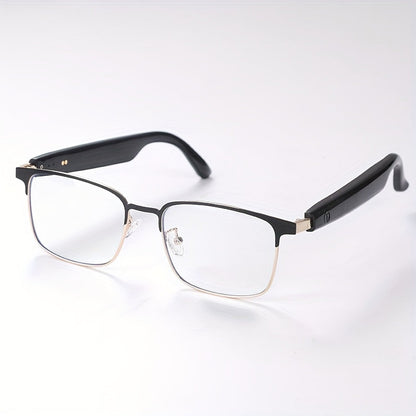 Smart Glasses Photochromic Audio Eyewear with Open-Ear Speaker, Microphone and Metal or Plastic Frames