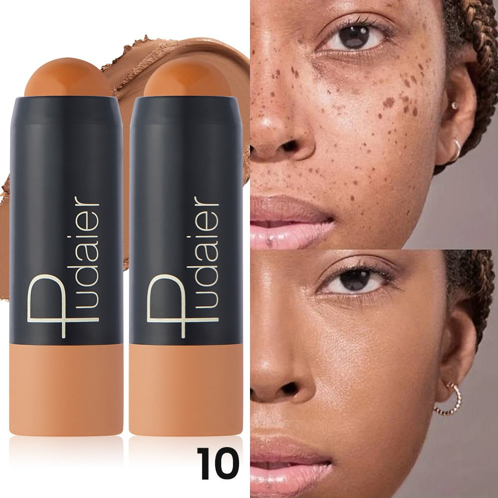 Waterproof Foundation & Concealer Stick Set 2pcs Full Coverage – Long-Lasting Sweat-Proof Buildable Formula