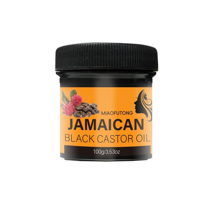 Black Castor Oil Hair Milk 5pcs, 100% Jamaica Pure Cold-Pressed Castor Oil Leave-In for Curly, Coily & Textured Hair