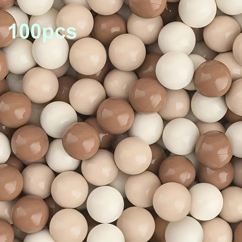 Ball Pit Balls 100/200 Pcs for Babies Toddlers PE Colorful Ocean Play Balls with the Listed Color, Size or Set Options for Everyday Use