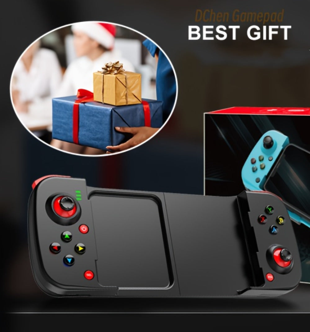 Bluetooth Wireless Gamepad Controller for iPhone Android PC Tablet Steam Deck, Rechargeable, Design