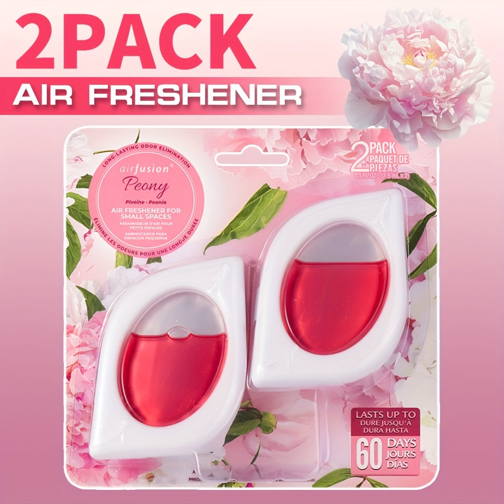 Air Freshener Odor Eliminator for Home Closet Bathroom Pets Small Space 0.25oz Up to 30 Days 6 Scents Eucalyptus Lavender Hawaiian Peach