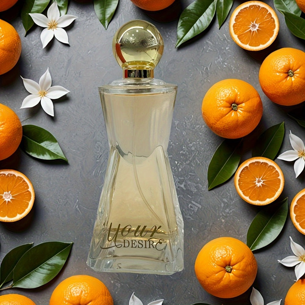 Women's Perfume Your Desire Eau de Parfum 3.4 oz with Orange, Peach and Jasmine Floral Notes