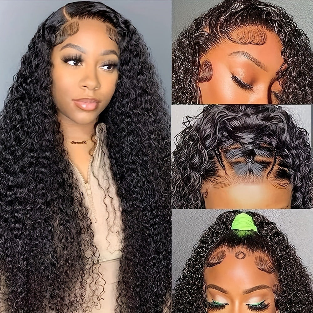 HD Lace Body Wave Wig 13x4 180% Density Human Hair Pre Plucked Glueless Natural Hairline for Women