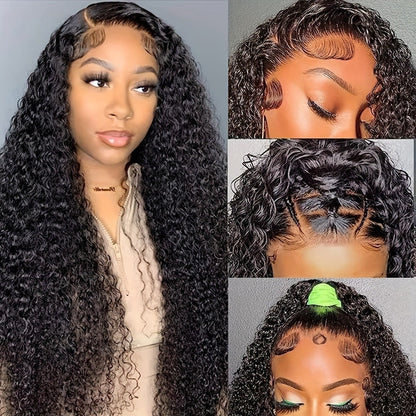HD Lace Body Wave Wig 13x4 180% Density Human Hair Pre Plucked Glueless Natural Hairline for Women