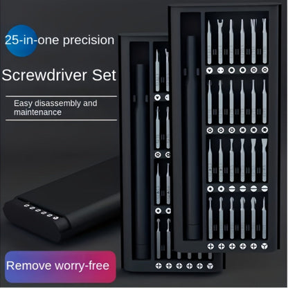 Precision Screwdriver Set 24-in-1 Multi-Functional Phone Tablet Laptop Tool Kit Magnetic Bit for Entryways, Bedrooms and Living Spaces