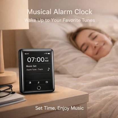 HiFi Touchscreen MP3 Player 2.4" IPS HD Display, Music & Video Playback, E-Book Reader, Voice Recorder