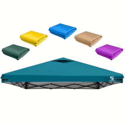 10x10 Canopy Replacement Top Cover for Straight Leg Tents – Ventilation Ports, Instant Shade, 11 Color Options