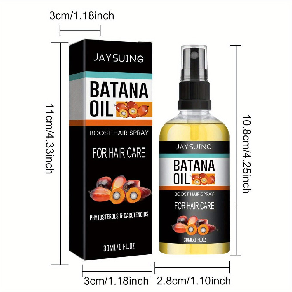 Batana Oil Hair Care Spray 8 Pack Travel Size Scalp Essential Oil Moisturizes Smooths Detangles All Hair Types 30ml Each TSA Approved Gift