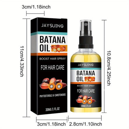 Batana Oil Hair Care Spray 8 Pack Travel Size Scalp Essential Oil Moisturizes Smooths Detangles All Hair Types 30ml Each TSA Approved Gift