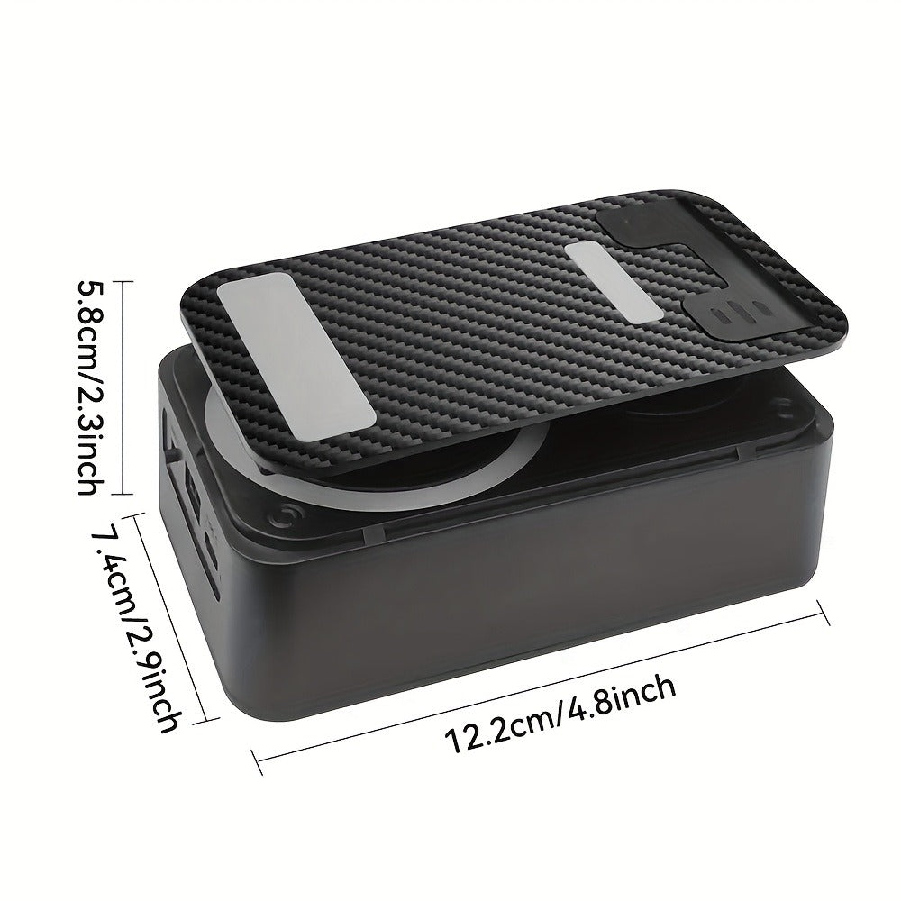 Bluetooth Speaker Phone Holder 5-in-1, 360° Adjustable Tablet Stand with HD Surround Sound