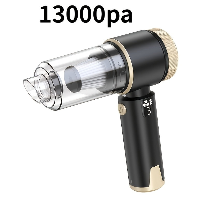 Car Vacuum Cordless 21000Pa Powerful Handheld Wireless 6000mAh USB Rechargeable for Entryways, Bedrooms and Living Spaces