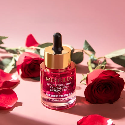 Rose Essential Oil Face & Body Moisturizer – Plant-Based Squalane, Avocado Oil & Hypoallergenic Formula for Dry Skin