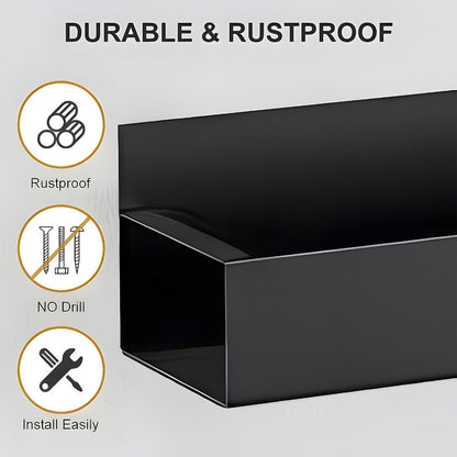Magnetic Storage Box Organizer for Refrigerator, Washing Machine & Coffee Machine – Strong Magnetic Adsorption No-Drill Spice Rack & Kitchen
