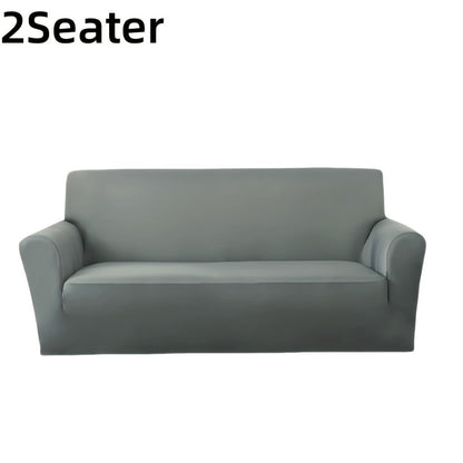 Sofa Cover Elastic Stretch Slipcover for 1, 2, 3 or 4-Seater Sofas in Seven Solid Colors with Model-Specific Size and Color Options