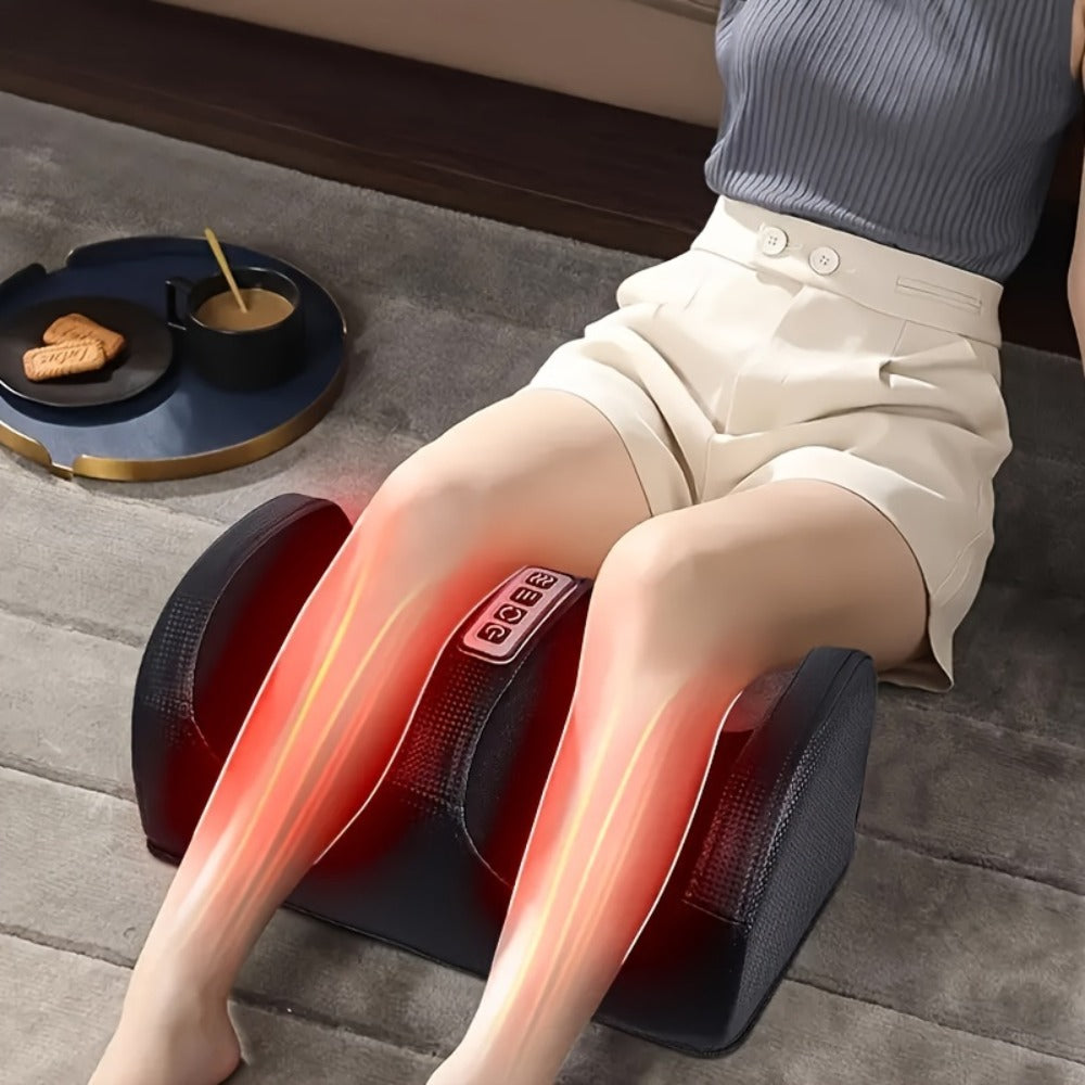 Foot Massager with Heat Compression Air Pressure for Athletes Blood Circulation Muscle Relaxation Electric Foot Massage Machine Father's Day