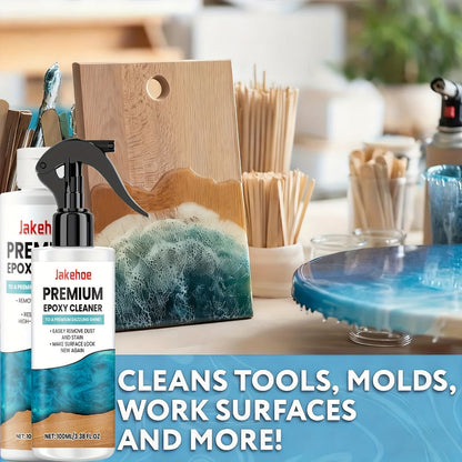 Epoxy Resin Polish & Cleaner 2pcs – Scratch Remover, High Gloss Restorer for Epoxy Surfaces