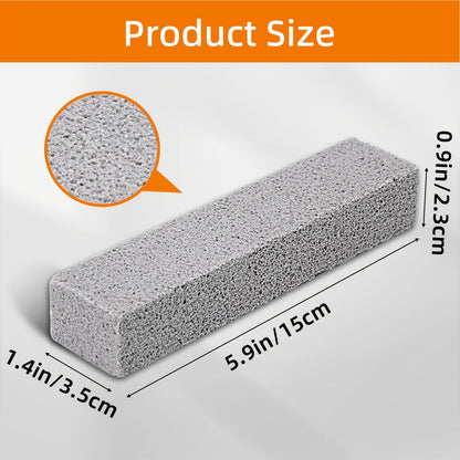 Pumice Stone Cleaning Sticks 25pcs Heavy Duty Scouring Stick for Toilet Bowl Bath Kitchen Pool Tile Grout Hard Water Stain Remover Household
