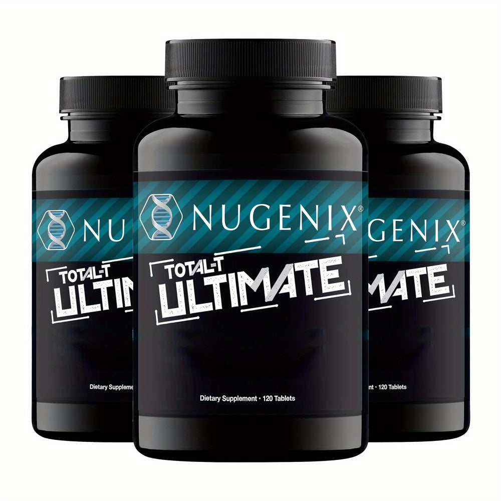 Natural Testosterone Booster for Men, Total-T Ultimate with D-Aspartic Acid, Horny Goat Weed, Tribulus