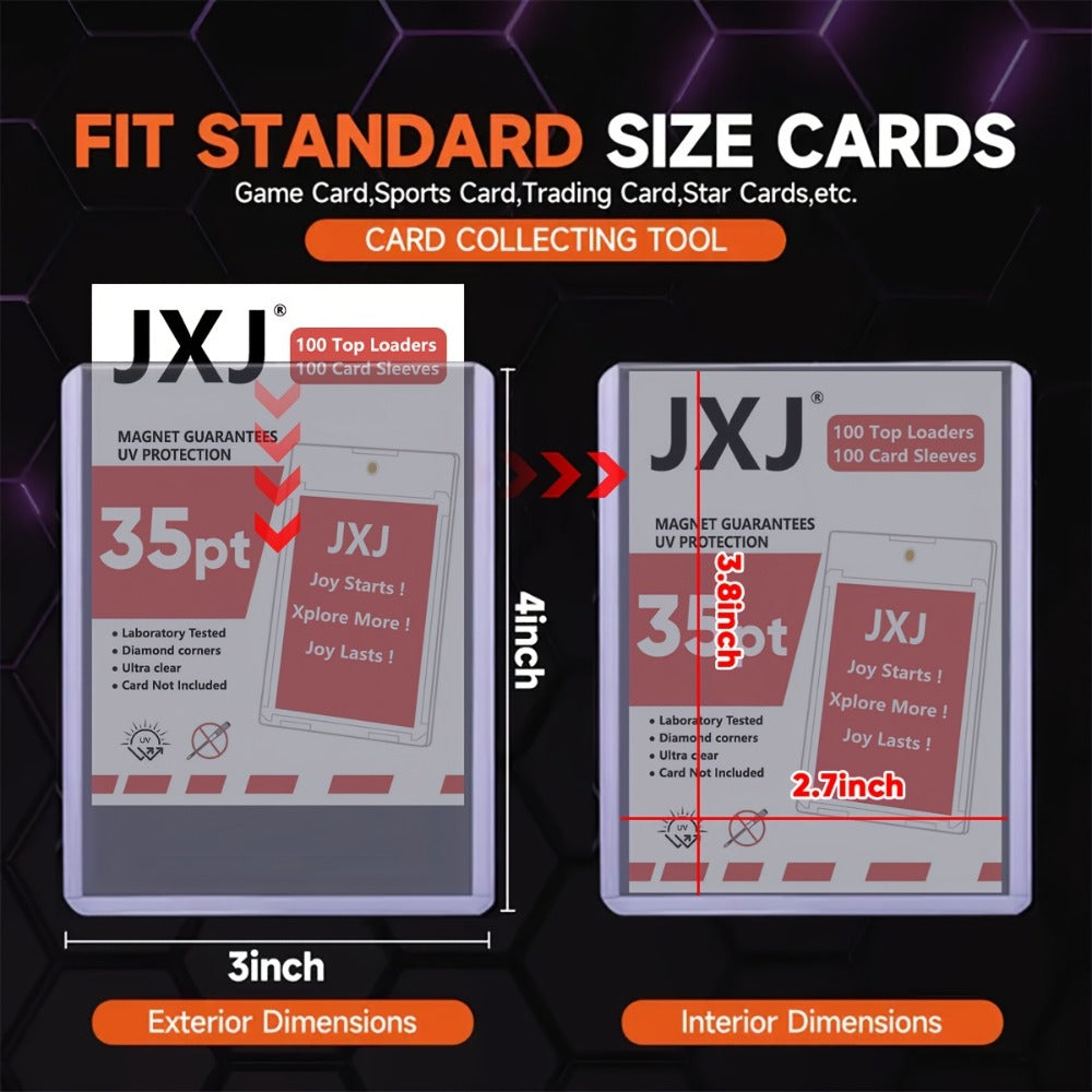 Top Loaders & Card Sleeves Bulk 200/400/800pcs with the Listed Color, Size or Set Options for Everyday Use