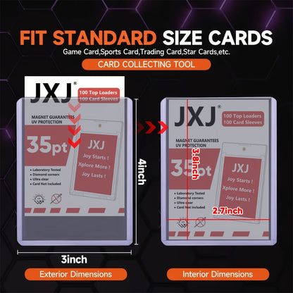 Top Loaders & Card Sleeves Bulk 200/400/800pcs with the Listed Color, Size or Set Options for Everyday Use