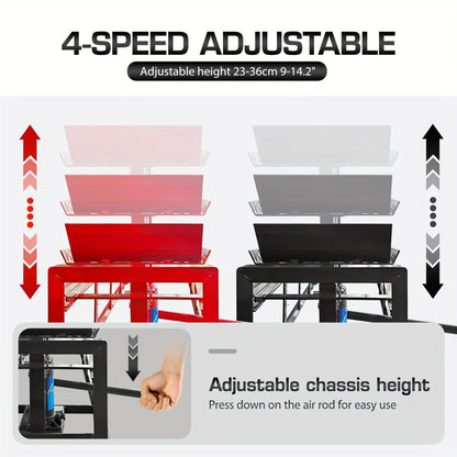 Hydraulic Car Ramps 2-Pack 5T High Lift Vehicle Wheel Ramps for Oil Change Tire Service for Entryways, Bedrooms and Living Spaces