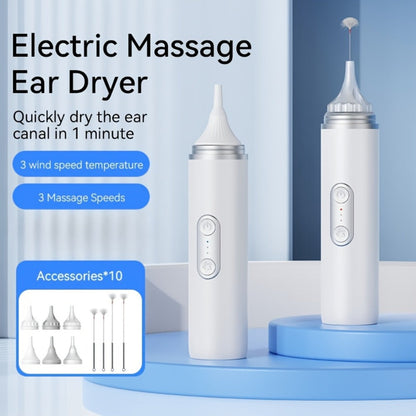 Electric Ear Cleaning System Professional Edition 3-Speed Hydraulic – Visual Waste Tank, Ear Dryer, USB Charging, Dry Dirty Storage
