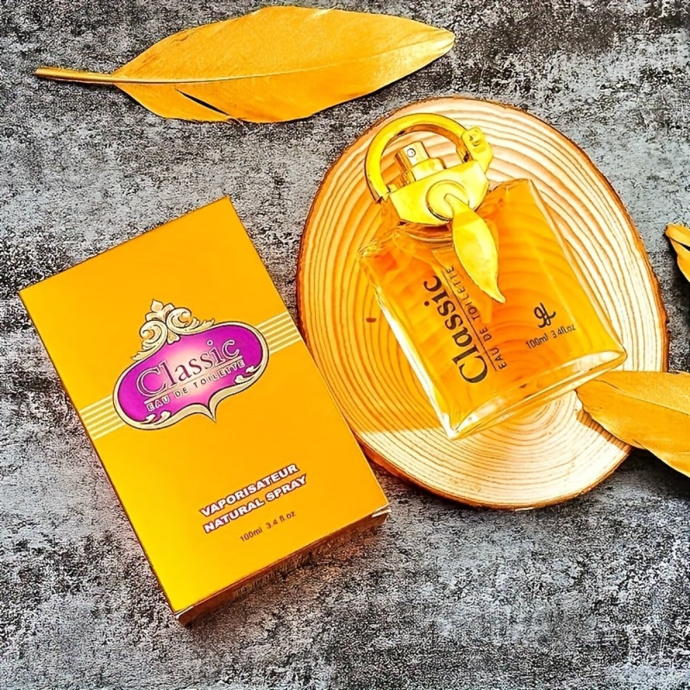 Arabian Perfume for Women - Sultan Amber Dubai Fragrance Spray EDT 100ml 3.4 oz, Intense Floral Amber Scent with Golden Oud Oil