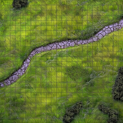 DnD Beginner Set 6 Double-Sided Terrain Maps 24x36 with Mystery Dice, Character Sheets, Cheat Sheets, Spell AOE Template