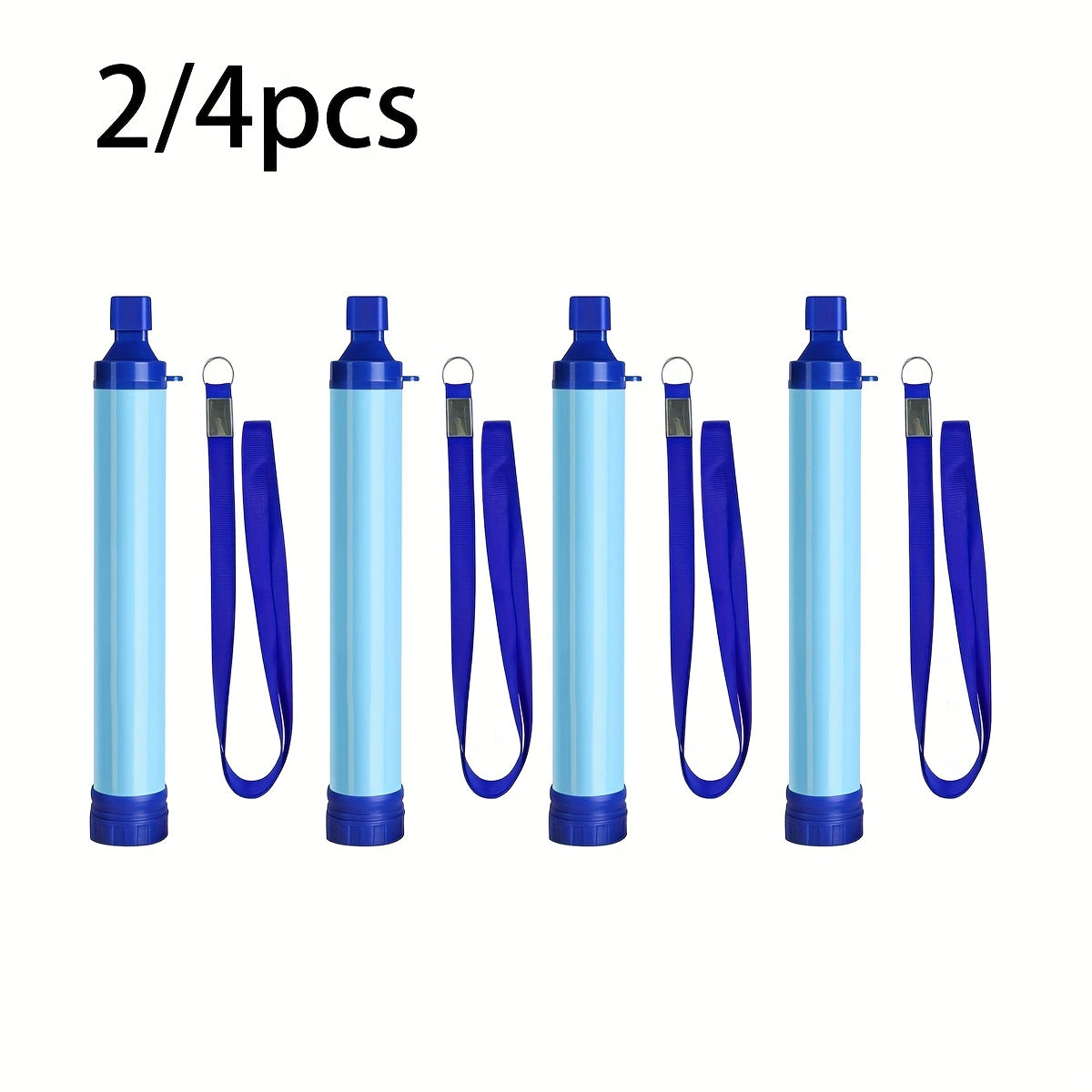Portable Water Filter Straw for Outdoor Survival – Lightweight ABS Filtration Bottle for Hiking, Camping, Trekking & Emergency Use