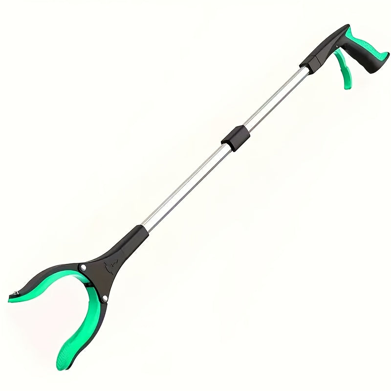 Grabber Tool Reacher 32-Inch Foldable Telescopic – 360° Rotating Jaws & Magnetic Tip Litter Picker, Lightweight Easy-Grip Reaching Tool