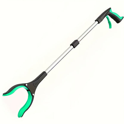 Grabber Tool Reacher 32-Inch Foldable Telescopic – 360° Rotating Jaws & Magnetic Tip Litter Picker, Lightweight Easy-Grip Reaching Tool