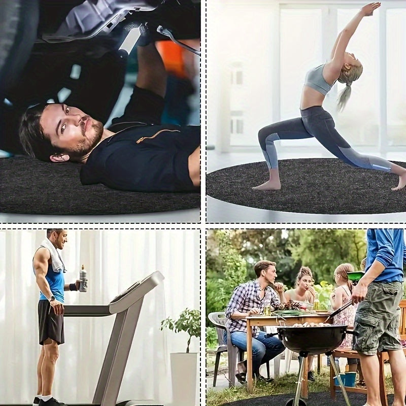 Hot Tub Mat for Garden, Patio and Yard Use, with the Listed Configuration, for Everyday Use and Organized Storage