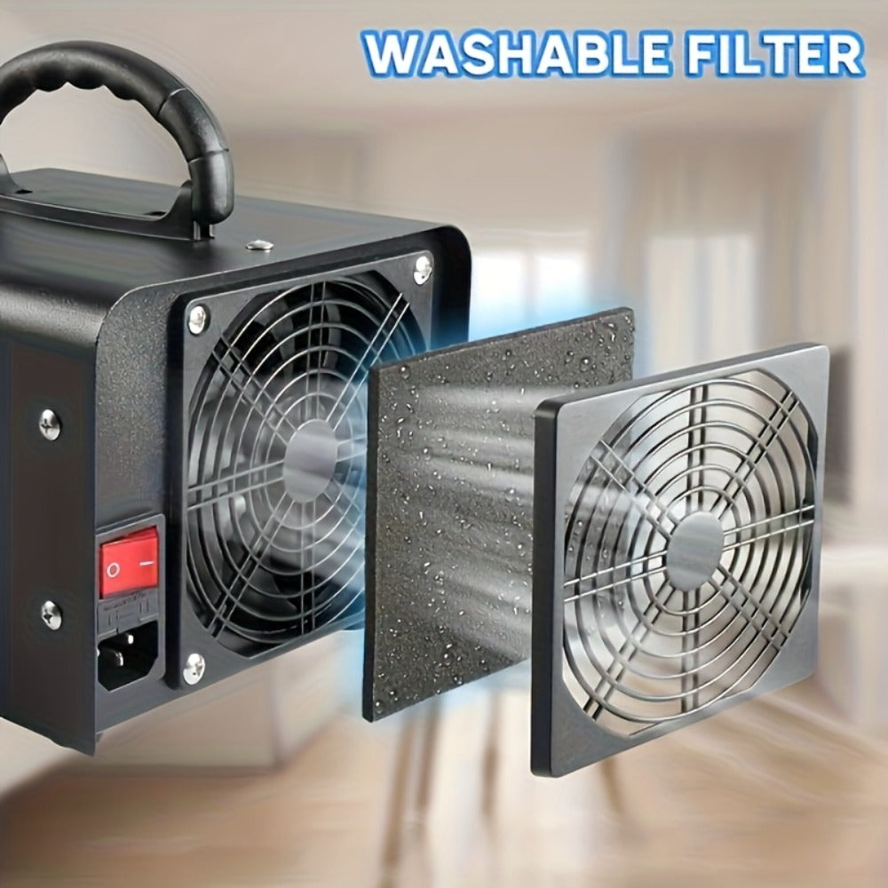 Ozone Generator 40, 000mg/h Commercial Odor Eliminator, O3 Ionizer Air Purifier Deodorizer with Timer for Home