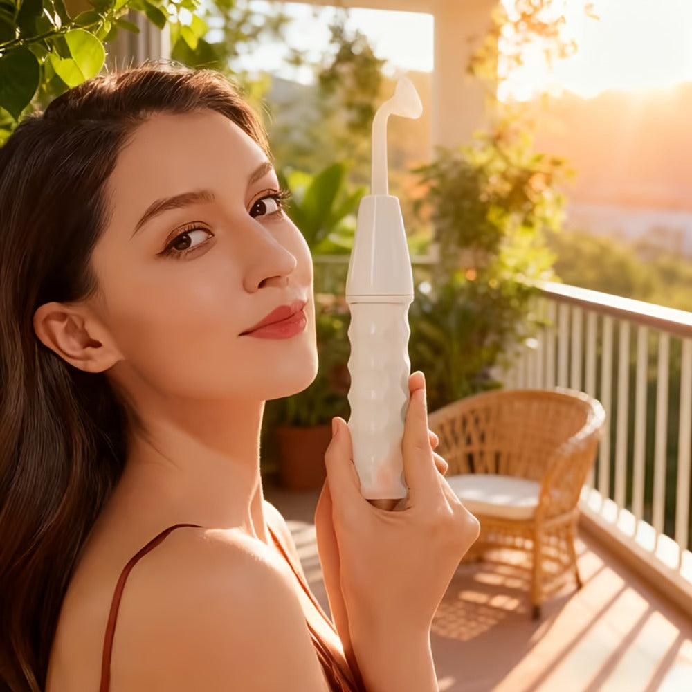 High Frequency Facial Massager 4-in-1 Professional Skincare Tool, Compact Plug-In High Frequency Wand for Face Acne Wrinkles Hair Growth