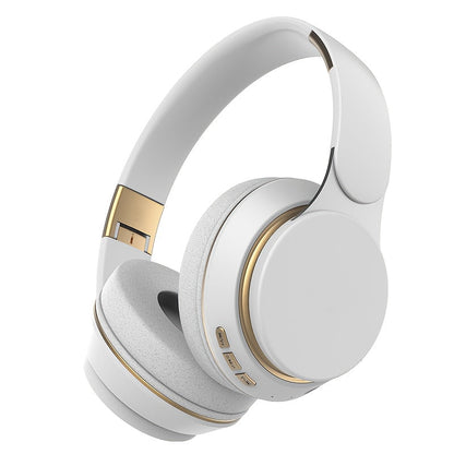 Foldable Wireless Over-Ear Headphones with FM Radio, TF Card Playback, 3.5mm AUX, Microphone and Six Colors