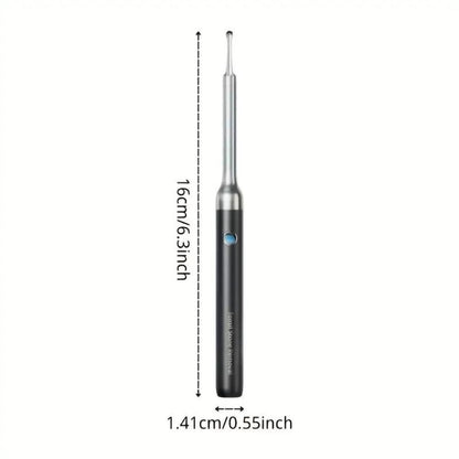Tonsil Stone Remover with Camera 1080P HD Visual Oral Care Kit - 6 LED Lights, 5 Stainless Steel Tips