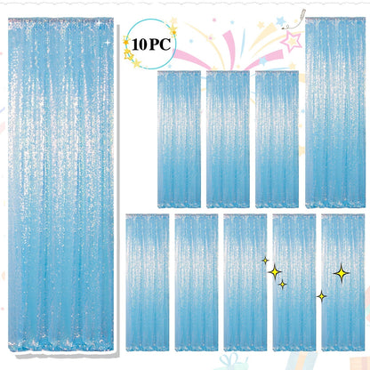 Sequin Backdrop Curtains 2FTx8FT Glitter Photography Background Panels for Party Wedding Birthday for an Everyday Personal Care Routine