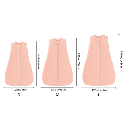 Baby Sleeping Bag 2/3pcs Two-Way Zip Wearable Blanket Anti-Kicking Swaddle 0-24 Months Boys Girls Air-Conditioned Room