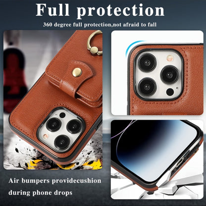 Phone Case Wallet with 2-3 Card Holder and Fold-Out Kickstand for Selected iPhone 12-16 Model Options