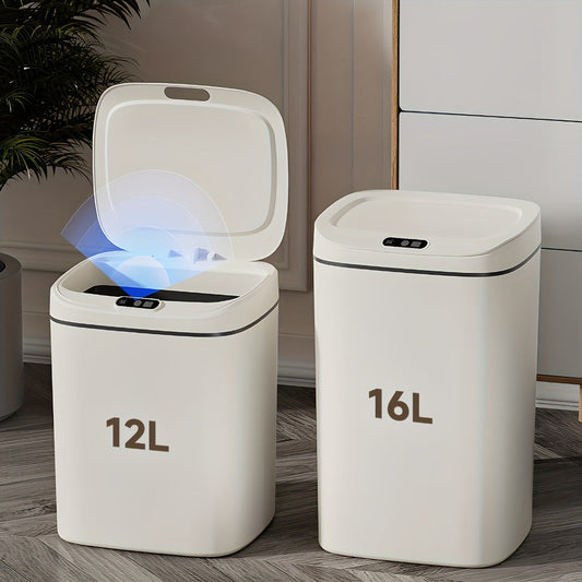 Motion Sensor Trash Can Touchless, Smart Hands-Free Trash Bin with Sealing Lid & Odor-Blocking Technology