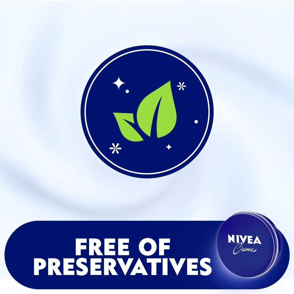 NIVEA Creme 150ml, All-Purpose Moisturizing Cream for Body Face & Hands, Deep Hydration for Dry & Sensitive