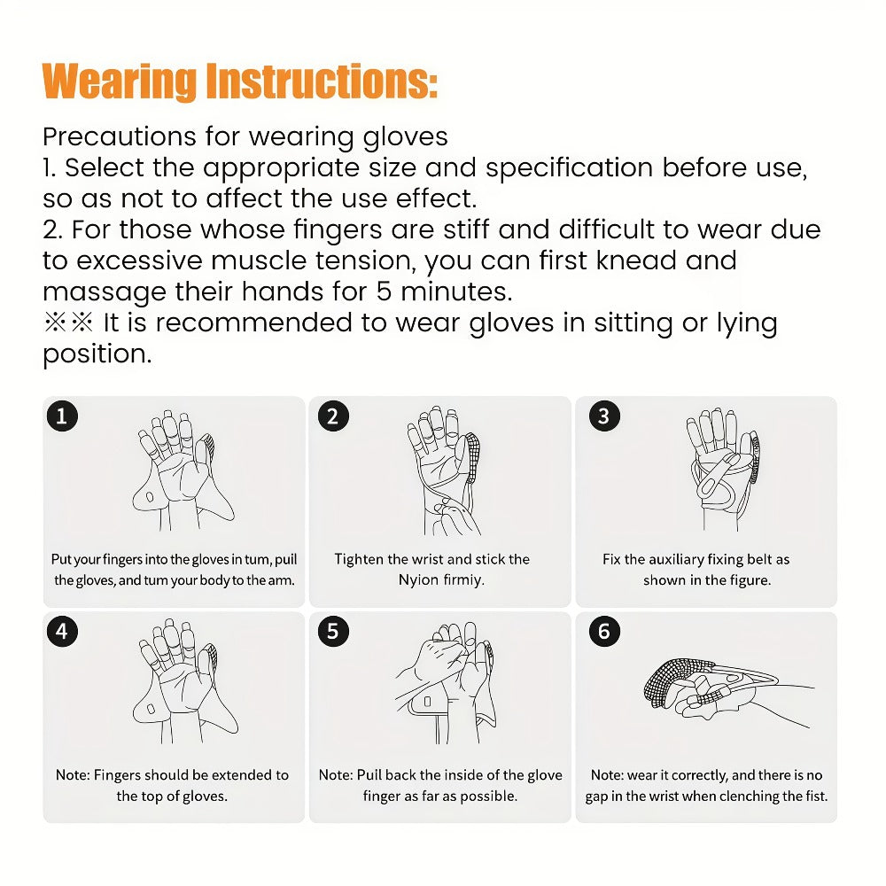 Rehabilitation Robot Gloves for Hand & Finger Training, Air Pressure Finger Exercise Device with LCD Touch Screen