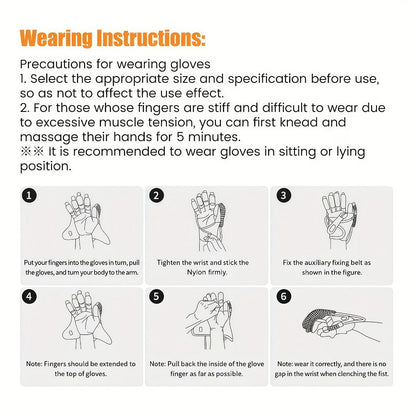 Rehabilitation Robot Gloves for Hand & Finger Training, Air Pressure Finger Exercise Device with LCD Touch Screen