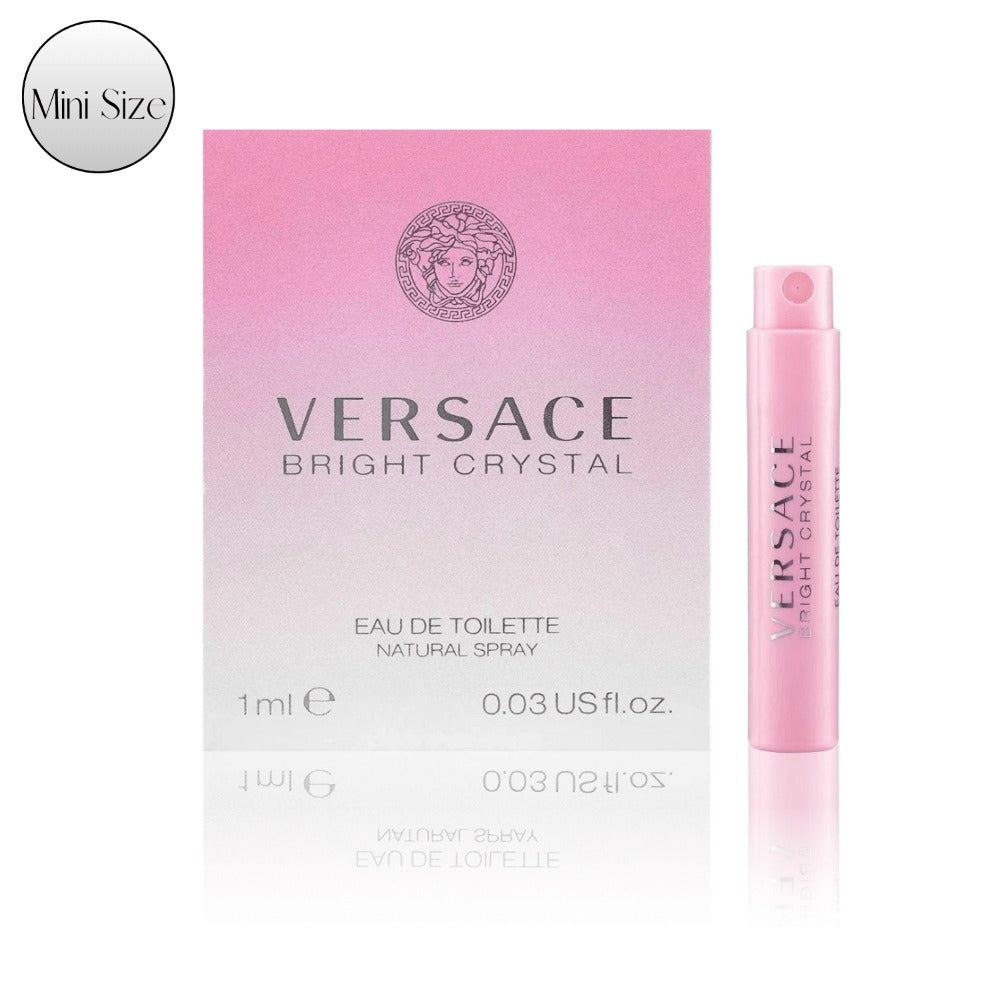 Perfume Sampler Set for Women Versace Collection 12 x 1ml Fragrance Discovery Kit Try Before for Bath Time, Home Spa and Personal Care