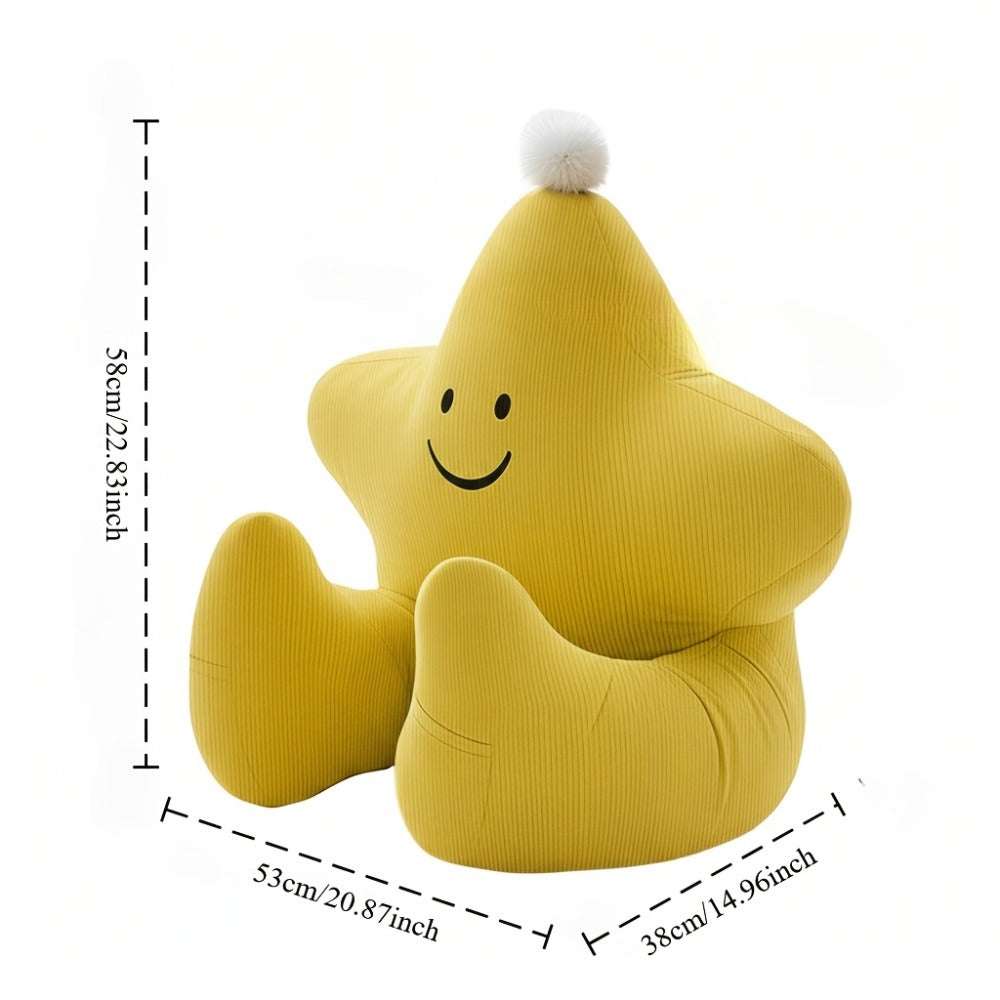 Kids Reading Pillow Star Shape with Neck Support Back Support Lumbar Support & Armrests Spine for Entryways, Bedrooms and Living Spaces
