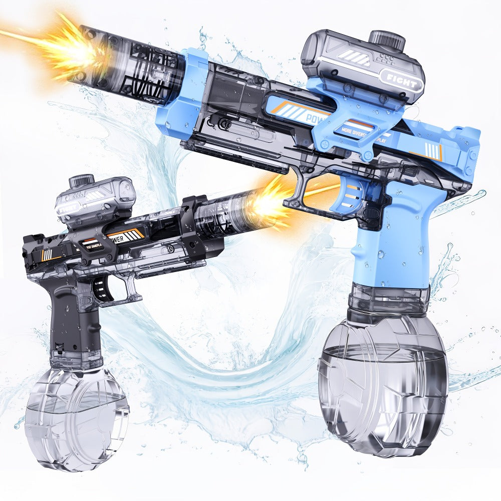 Kids Electric Water Gun with Sound Effects for Ages 3-6 – Automatic High Capacity Squirt Blaster Long Range