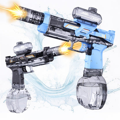 Kids Electric Water Gun with Sound Effects for Ages 3-6 – Automatic High Capacity Squirt Blaster Long Range