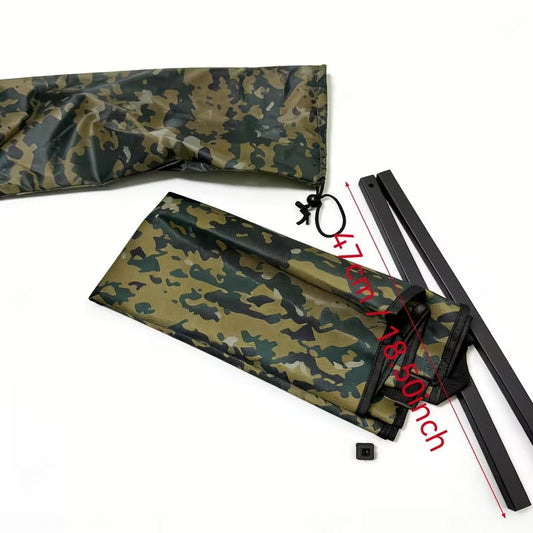 Low-Profile Hunting Chair Lightweight Foldable Stool – Adjustable Carry Strap, Mossy Oak Camo Pattern, Portable Seat for Turkey & Deer